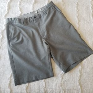 Greg Norman Stretch Golf Shorts 36 EUC Gray
